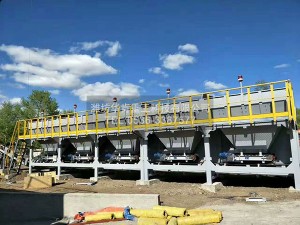 四斗配料機(jī)安裝現(xiàn)場